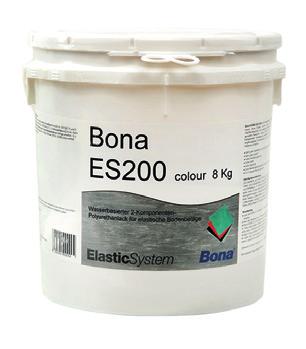 Povrchová úprava produkt typ / barva balení objednací číslo jednotka Bona ES 200 mat Bona ES200 je 2-složkový polyuretanový lak založený na vodní bázi.