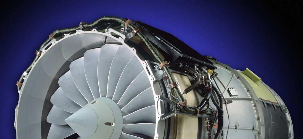 Obr. 15: Proudový motor ALF 502 [16] V roce 2003 vzniklo v Brně integrované vývojové centrum Honeywell Aerospace Brno.