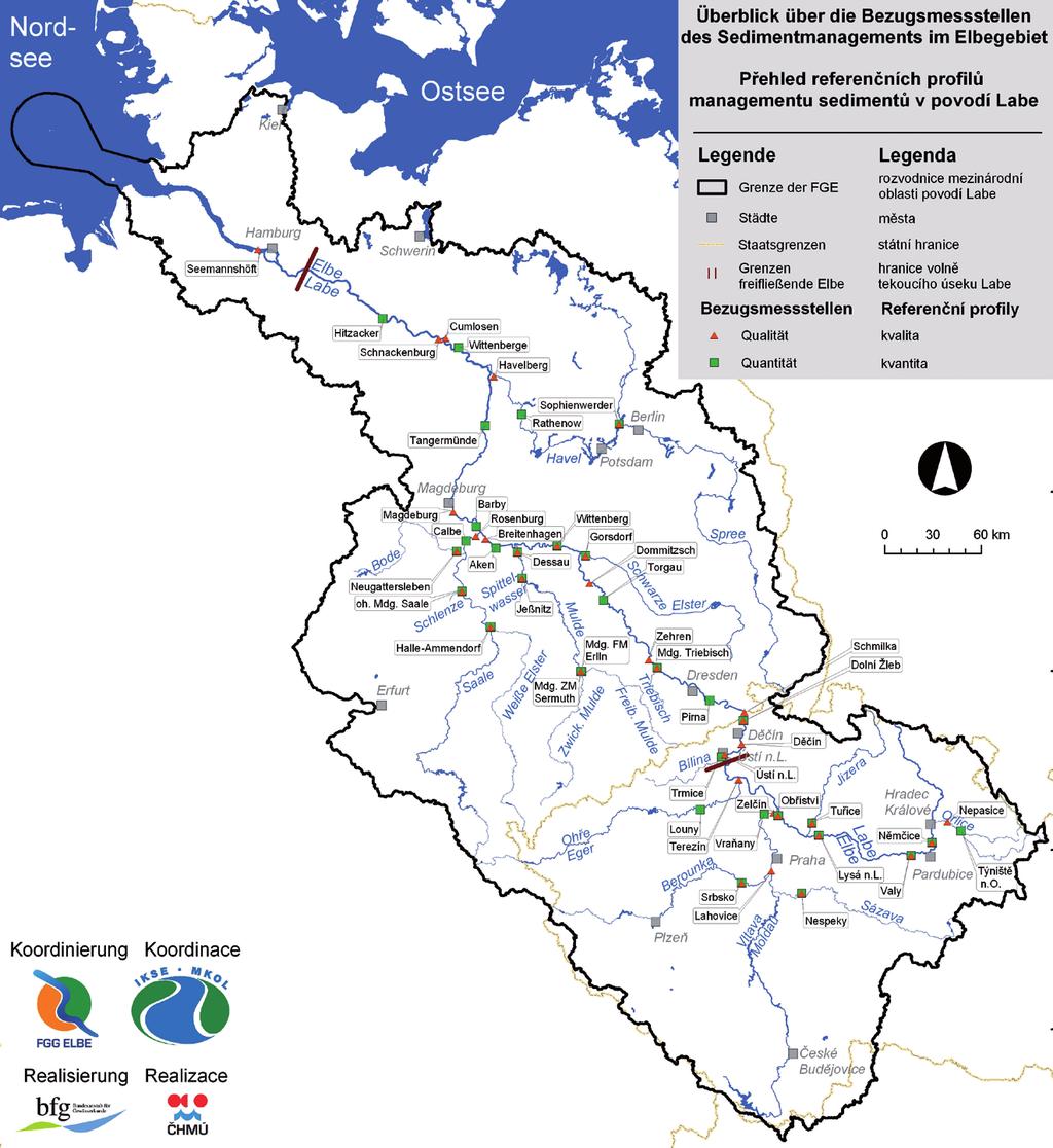 Koncepce MKOL pro nakládání se sedimenty Návrhy správné praxe pro management sedimentů v povodí Labe Sedimenty plní základní funkce při utváření koryt vodních toků, jako vodní stanoviště a v koloběhu