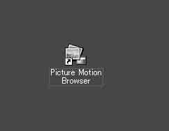 x Microsoft DirectX 9.0c Software nutný ke zpracování filmů Je-li to třeba k dokončení instalace, restartujte počítač. Na ploše se zobrazí zástupce - například [ ] (Picture Motion Browser).