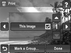 Kapitola 7 HP Photosmart. Můžete vybrat jednotlivé snímky, všechny snímky nebo označené snímky (viz Označování snímků na stránce 29). 1.