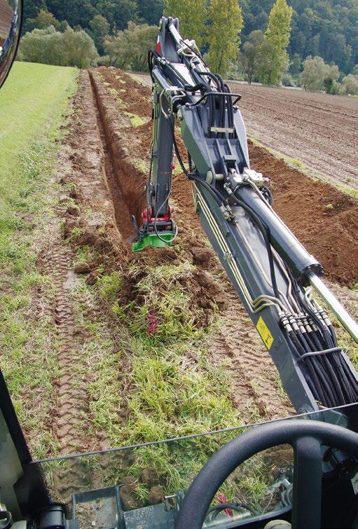 PROŽITEK KOMFORTU Kabina S ergonomicky koncipovanou kabinou disponuje obsluha mimořádně komfortním