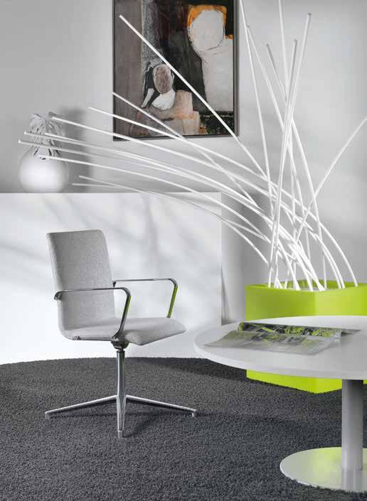 OSLO Design by LD SEATING design team 106 Interesting, delightful and universally applicable to any office, conference and waiting space, that s Oslo.