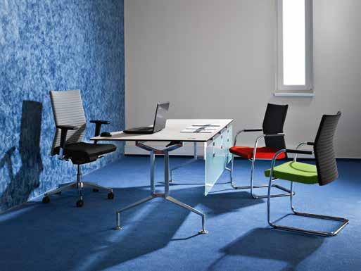 ELEMENT Design by LD SEATING design team 14 Element range chairs boast subtle design and strikingly alluring look of backrest upholstery.