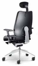 The Opus chair offers a host of technical features and individual settings, such as a lumbar support, depth-adjustable seat, independently adjustable seat tilt, multifunctional armrests and the