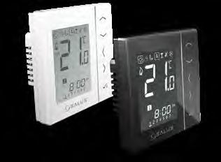5 C 71x71x46 L Fázový vodič N Nulový vodič SL Spínaný výstup NSB Signál snížení teploty CO Přepínání vytápění / chlazení S1 Podlahové teplotní čidlo (volitelné) S2 montáž do rámečku 55x55 mm tiché