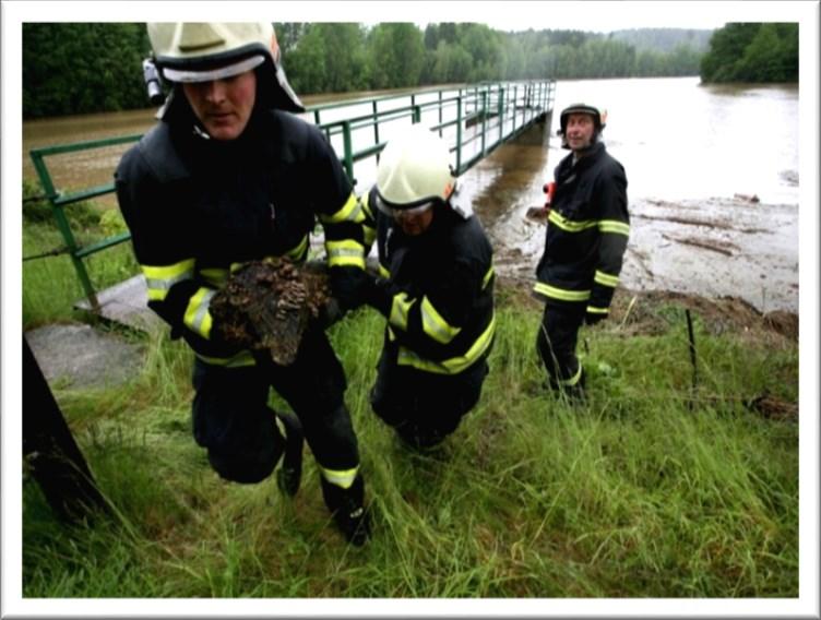 HZS/vládě ČR /ústředním správním úřadům Zajištění pomoci postiženým obcím provedení povodňových záchranných a likvidačních prací