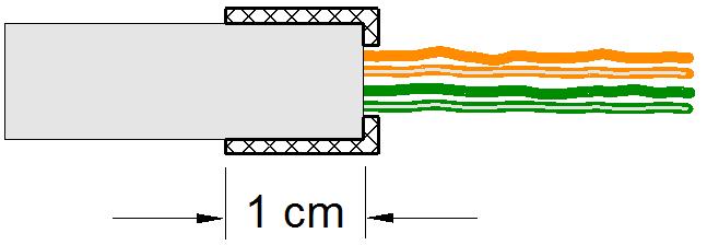 Přípojky a propojení P30 Kontak t -568A pár -568B pár -568A barva -568B barva 1 (Tx+) 3 2 bílo / zelený pruh pruh bílo / oranžový 2 (Tx ) 3 (Rx+) 4 (Rx ) 3 2 zeleno / bílý pruh nebo zelená 2 3 bílo /