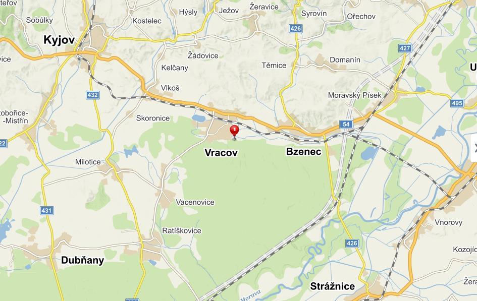 Umístění soutěže: Soutěž se uskuteční na tréninkovém hřišti FC Vracov na adrese Tyršova 1620, Vracov, GPS: 48.