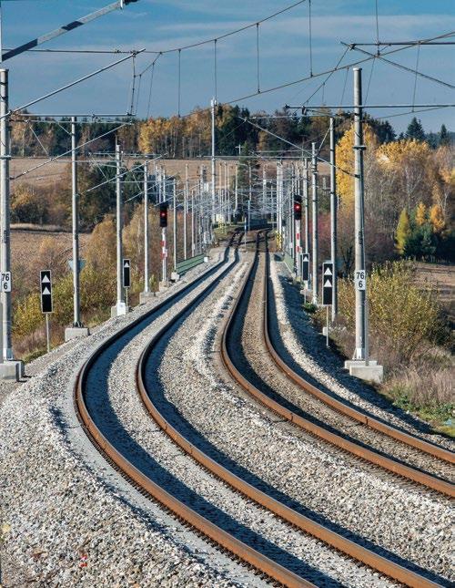 Ralskem Modernizace trati Budapešť-Kelenföld Tárnok, Maďarsko Modernizace železniční stanice Székesfehérvár, Maďarsko Výstavba 18 silničních