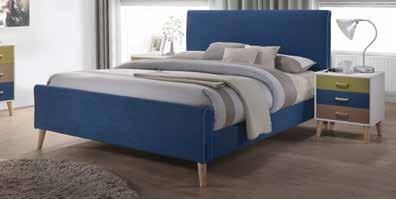 postele dvě praktické zásuvky - vnější rozměr 220 x 185 x 110 cm - vhodná matrace 180 x 200 cm nebo 2 ks