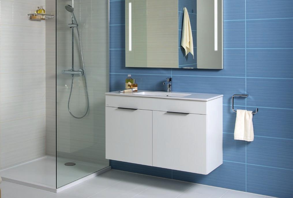 Nechte se inspirovat Výrazná zrcadla opticky zvětšují velikost koupelny, takže i malý prostor může