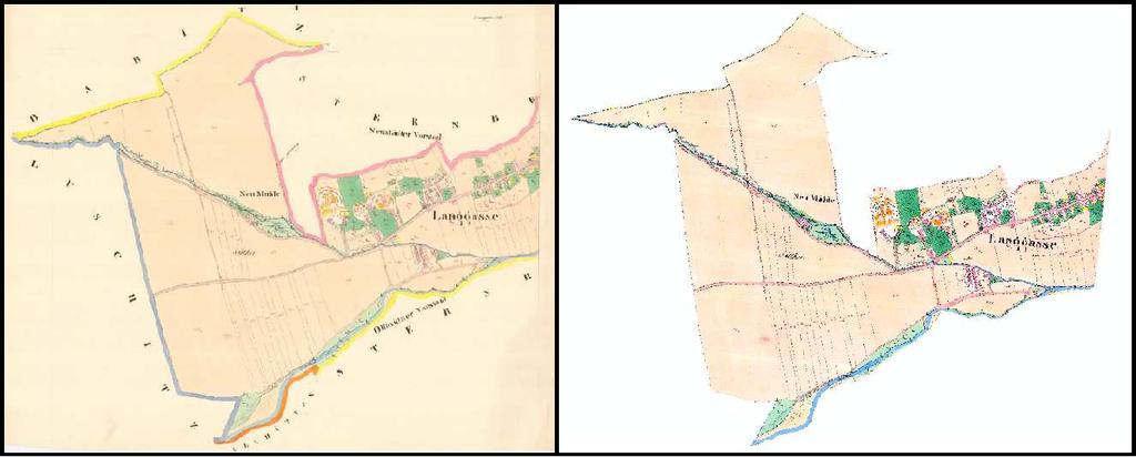 3. Zpracování dat 3. Zpracování dat Veškeré zpracování dat proběhlo v softwaru ArcMap 10.2.1. od společnosti ESRI. Podklady byly nejprve upraveny, poté georeferencovány a vybrané území vektorizováno.