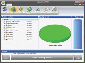 programů či hardwaru. S udržením registru, a tím i celého počítače v provozuschopném stavu vám pomůže plná verze programu Registry CleanUP 2008 na Chip DVD.