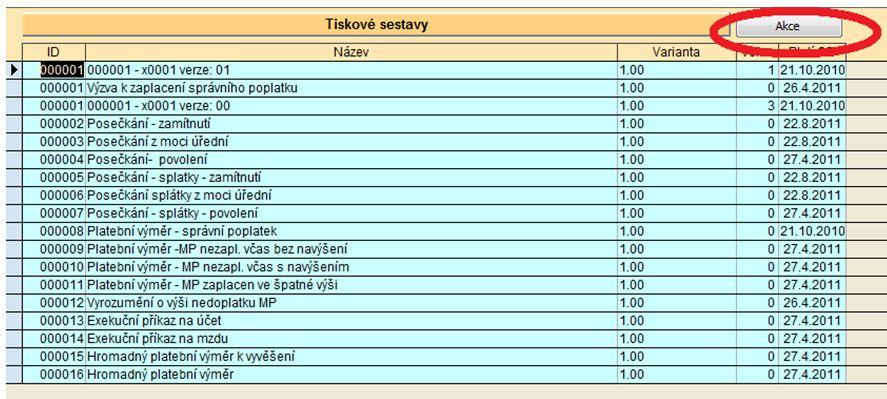 Ostatní funkce 117 Vytvoříme kopii - stiskneme tlačítko Přidat,