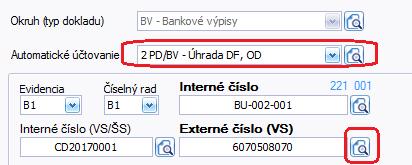 10 a 11 17. DF zaúčtujete cez menu Evidencia Účtovné doklady okruh DF, použijete automatické účtovanie 20 DF Nový doklad (s rozpisom DPH). 18.
