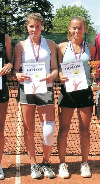 erná úroveň Andrej Martin a Martina Balogová Katarína POLJAKOVÁ, Martina BALOGOVÁ FOTO: Jozef MIHOK gová, ktorá sa už vcelku solídne v tomto roku presadzuje i na ženských turnajoch ITF.