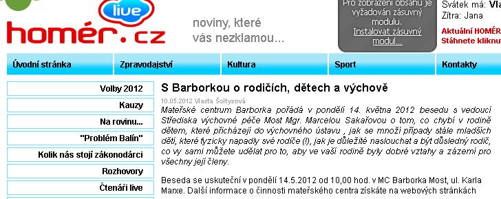 www.homerlive.cz, 10. 5. 2012 Lidé v KCR Zakládající členové sdružení: Mgr.