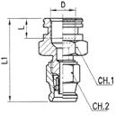 závit, těsnění vnější kužel RK-MAR-0N M10x1,25-23 45 - - 14 11 RK-MAR-1N M10x1-23 45 - - 14 11 RK-MAR-2N 3/8-24 - 23 45 - -