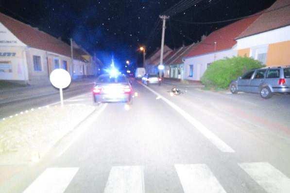 05.05.2018 ve 20:10 Obec Velké Němčice (DI BV) těžké zranění chodkyně Poslední tragická DN cyklistka-chodkyně vedla