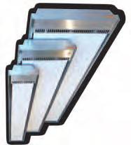 ALU RÁM Spára spoje předního a zadního dílu panelů ECO- SUN U není při stropní instalaci patrná, v případě požadavku ji však lze překrýt hliníkovým rámem.