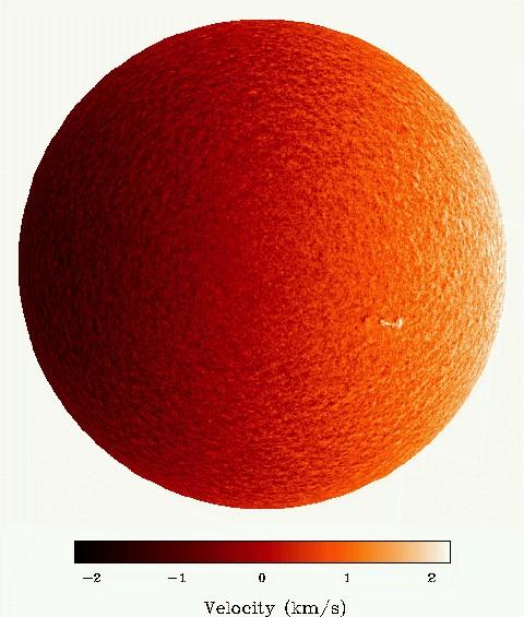 Dopplergramy Dnes: více pozic ve spektrální čáře (MDI, HMI), ideálně