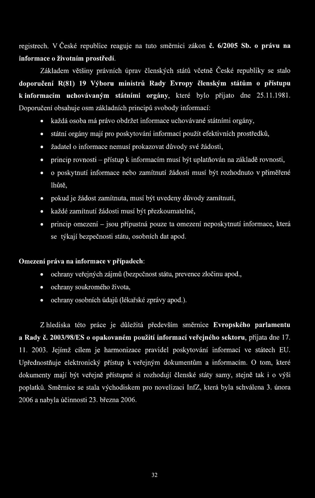 které bylo přijato dne 25.11.1981.