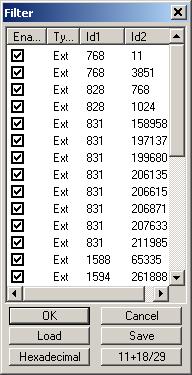 Logy mohou byt upraveny například v programu Excel a zpětně vyexportovány do textového souboru.