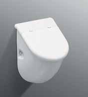 1 casa, odsávací urinál, vnitřní přívod vody, verze pro poklop 89414.1 Poklop k urinálu 84014.