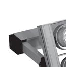 1. interiérové 1.2. Svítidla expoziční 69 Materiál: korpus slitina hliníku reflektor slitina hliníku Typ zážehu: elektronický ~230V IP 20 G5.3 0,5m 2.