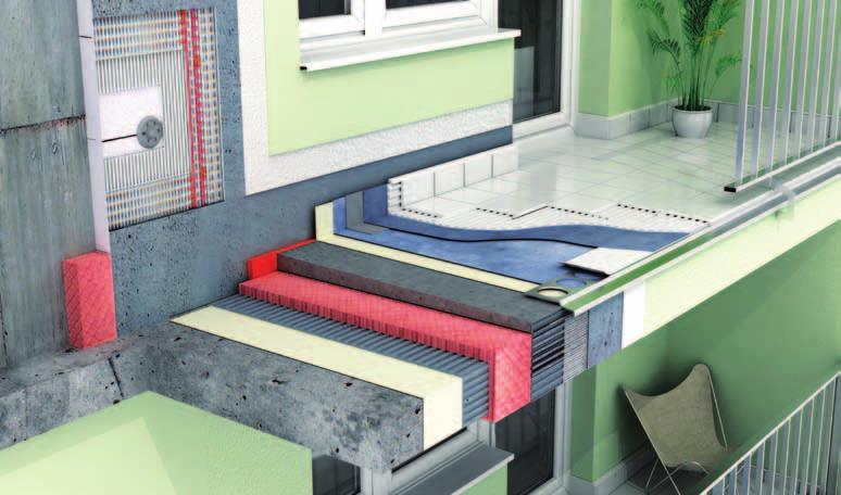 I balkon patří k fasádě 12 13 6 9 2 10 10 11 8 12 4 5 7 1 2 3 Renovace balkonů, lodžií a teras Během realizace zateplení domu je důležité zaměřit se i na konstrukce balkónů, lodžií a teras.