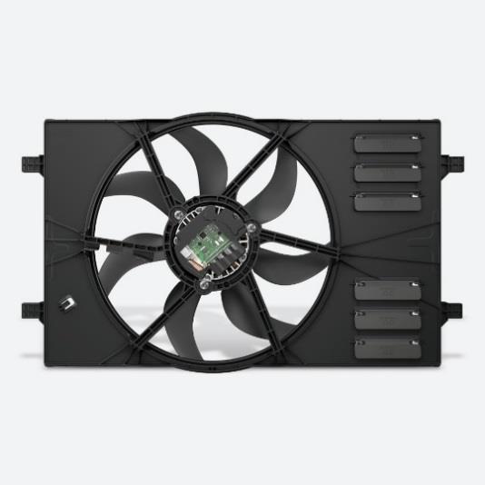 systémů (Zámky bočních dveří, Moduly zámků) závod Rožnov pod Radhoštěm Obr. 2 Struktura předního sedadla Obr. 3 Ventilátor chladícího modulu Obr.