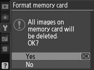 Formátování paměťové karty Paměťové karty je nutné naformátovat před prvním použitím nebo po jejich naformátování v jiných zařízeních. Kartu naformátujte podle dále uvedeného postupu.