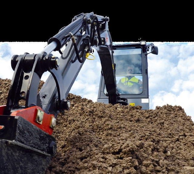 XL VÝKON PŘI RYTÍ JAK VZNIKÁ PRODUKTIVNÍ STROJ? Úplně jednoduše: kombinujte výkonné součástky s dobrými nápady.