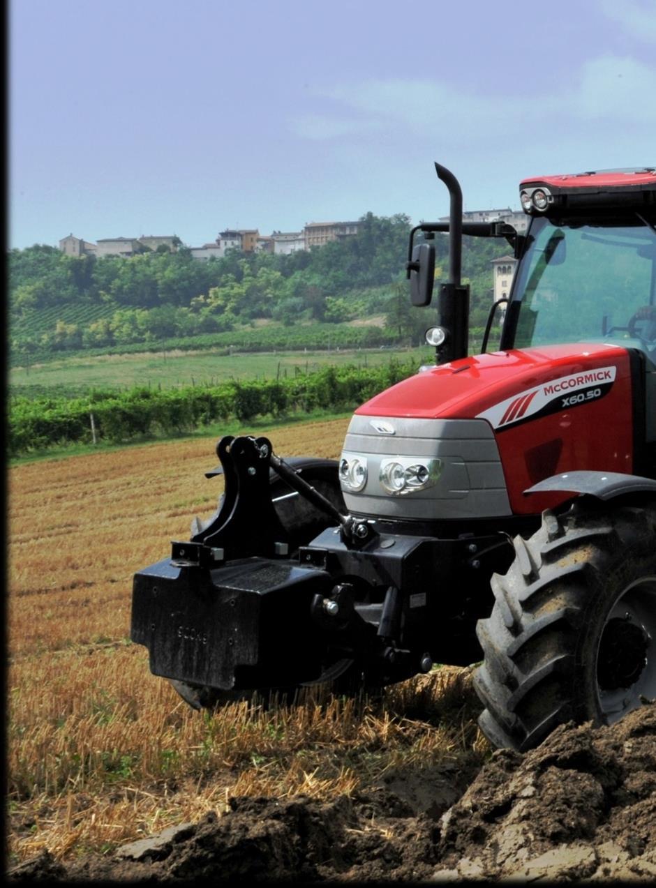 MOTOR Traktory řady X60 jsou poháněny motory PERKINS 1104D - 44TA splňující emisní normu TIER 3.