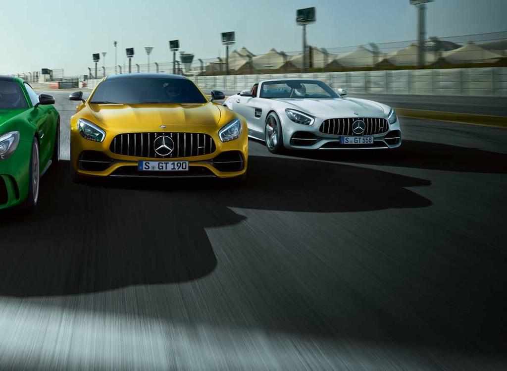 39 Vysněný závodníky. Od modelu Mercedes-AMG GT3 po Mercedes-AMG GT Roadster.