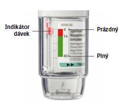 Pak znovu třikrát zopakujte kroky 4 až 6. Nedotýkejte se prorážecí části uvnitř průhledného vnějšího obalu.