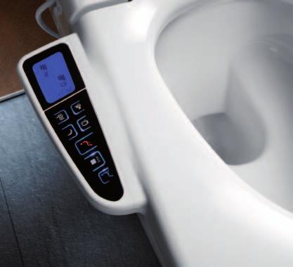 Odnímateľná WC doska Samočistiaca dýza Úspora