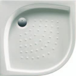 PLAin Oceľová sprchová vanička 72B2051000 72B2152000 72B2061000 72B2162000 Poznámka: sprchová vanička