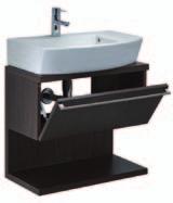 HALL Kúpeľňový nábytok SKRINKY K UMÝVADLÁM HALL 7856431611 Skrinka 66 56,5 cm 33,5 cm, výklopné dvierka, vyhotovenie dub 7856431601 Skrinka 66 56,5 cm 33,5 cm, výklopné dvierka, vyhotovenie wenge