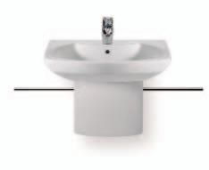 DAMA SENSO Kúpeľňový komplet 7327511000 umývadlo 65 53 cm s inštalačnou súpravou 7327512000 umývadlo 58 45 cm s inštalačnou súpravou 7337511000 kryt na