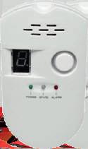 Detektor cigaretového kouře Rozměr: 107 x 35 mm Provozní teplota: 0 C až 50 C Provozní