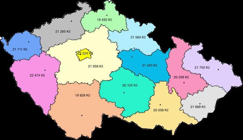 případech převyšují. To znamená, že průměrné platy podle těchto tabulek jsou také vyšší než průměrné platy knihovníků. Nejčastější třídou v těchto tabulkách je třída 8, kde je průměrný plat 21 764 Kč.