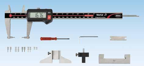 MARCAL. PRO SPECIÁLNÍ MĚŘICÍ ÚLOHY 16 EWRi-V - Univerzální posuvné měřítko pro všechna těžko dostupná místa měření, jako jsou zápichy, drážky atd.