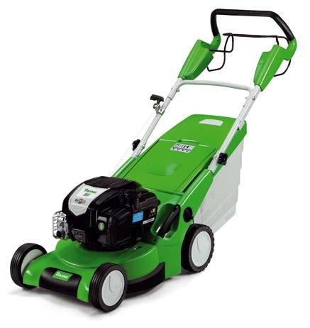 Benzínová kosačka MB 448 TX Prevzdušňovač LE 540 B&S, Séria 50O E 1,9 kw OHV 46 cm 1-stupňový 6358 011 3430 429, Kosačka so šírkou kosenia 46 centimetrov, jednoduchou obsluhou a dobrým pomerom