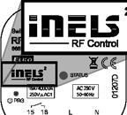 Indication, manual control / Indikace, manuální ovládání button / tlačítko PROG LED OUT LED OUT LED STATUS OUT/OUT - status indication of individual channels.