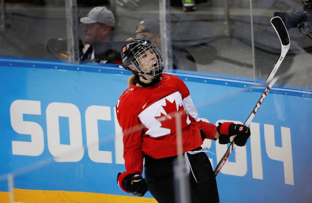 Meghan Agosta Olimpiáda v Soči