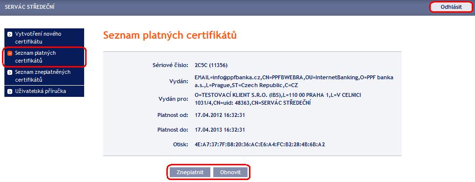 Pro uložení vygenerovaného Certifikátu na Certifikační Token zadejte PIN do pole PIN a klikněte na tlačítko Uložit. Následně se zobrazí informace o úspěšném uložení Certifikátu.