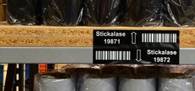 Štítky na poháry Matná Akryl 0,025 mm (0,001 ) 120 mm x 10m