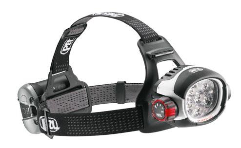 PETZL.CZ ULTRA RUSH Odolná a vysoce výkonná dobíjecí čelovka ULTRA RUSH, s výkonem 750, je model určený pro pro vysoce intenzivní extrémní aktivity.